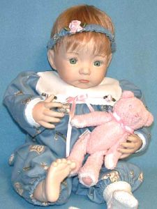 Jumpsuit - 19-20" Dusty Blue Print