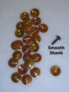 Metal Eye Back No. 0 Pkg/25  (replacement backs ONLY)