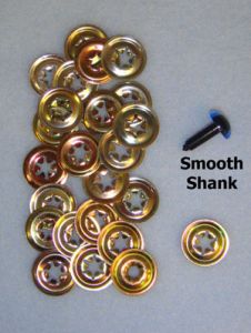 Metal Eye Back No. 1 Pkg/25  (replacement backs ONLY)