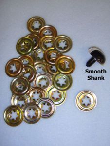 Metal Eye Back No. 7 Pkg/25  (replacement backs ONLY)