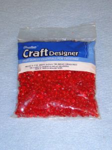 Red Tri-Beads 480 pcs