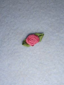 Ribbon Rose - 10mm Mauve Silk (Pkg/6)