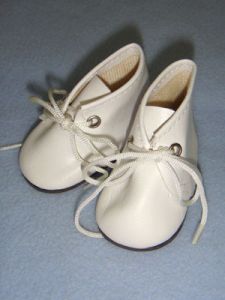 Shoe - Baby Tie - 2 5/8" White