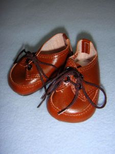 Shoe - Boy/Baby Tie - 2 7/8" Brown