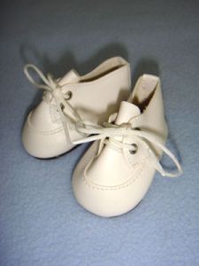 Shoe - Boy/Baby Tie - 2 7/8" White