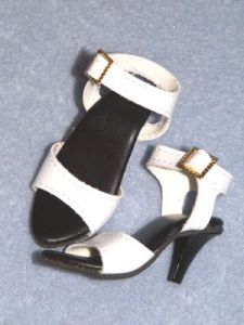 Shoe - Dazzling High Heel - 3 5/8" White