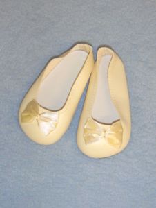 Shoe - Fancy Slip-On - 3 7/8" Light Cream