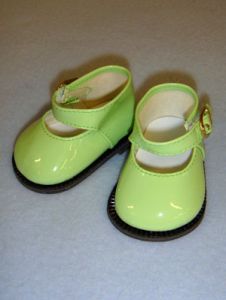 Shoe - Mary Jane - 3" Light Green Patent