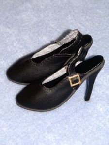 Shoe - Sophisticated High Heel - 3 5/8" Black