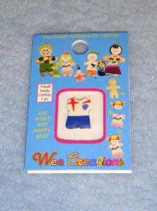 WC Child Outfit - White Sailor Top w/Blue Pants