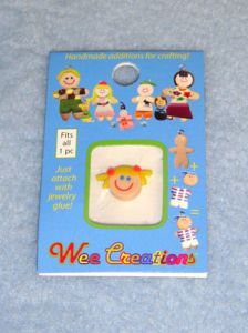 WC Girl Face - Fair Skin - Blond Pigtails