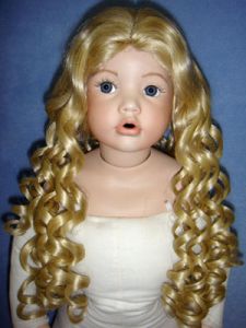 Wig - April - 8-9" Pale Blond