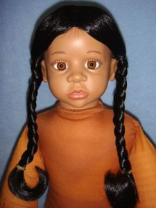 Wig - Indian Princess - 12-13" Black