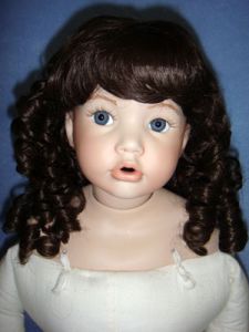 Wig - Paula - 7-8" Dark Brown