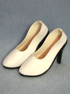 lShoe - Luvable High Heel - 3 5/8" White