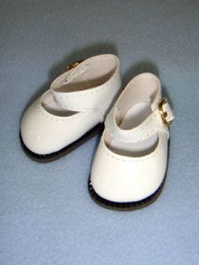 lShoe - Mary Jane - 2 1/8" White Patent