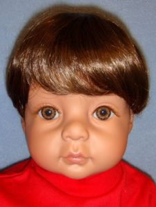 lWig - Bebe/Baby Boy - 17-18" Brown